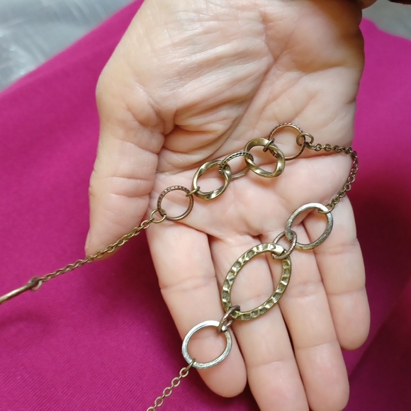 Mixed Metals Necklace - Picture 4 of 4